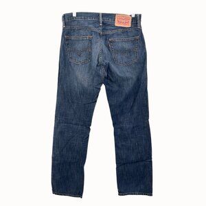 LEVIS 514 MEN'S STRAIGHT BLUE DENIM JEANS W30 L32